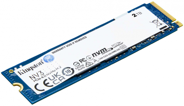 SSD накопитель Kingston m.2 2tb PCIe 4.0 nv3 (snv3s/2000g) - изображение 3