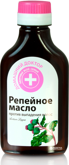 Репейное масло Домашний Доктор против выпадения волос 100 мл ...