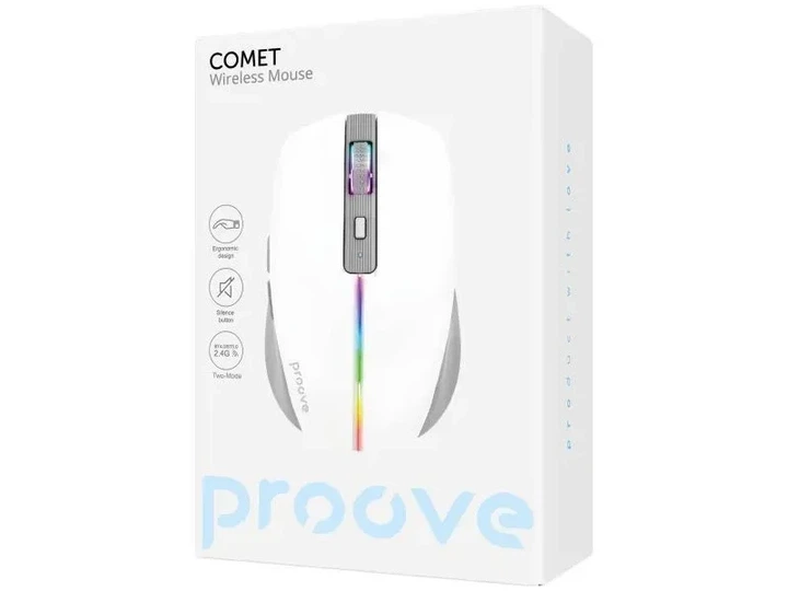 Миша Proove Comet White (WMCM00022002) - изображение 6