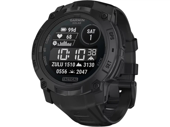 Смарт-годинник Garmin Instinct 3 50mm Solar Tactical Edition Black with Black Band (010-02935-50/90) - Фото 1 Смарт-годинник Garmin Instinct 3 50mm Solar Tactical Edition Black with Black Band (010-02935-50/90) - изображение 1