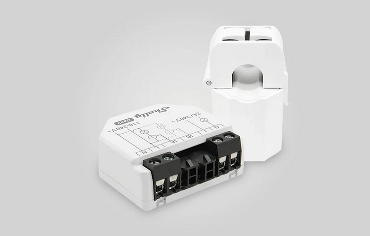 Лічильник енергії Shelly Relais "EM Gen3" WLAN Stromzahler Messfunktion inkl. 1x 50A Klemme (3800235261873) - зображення 2