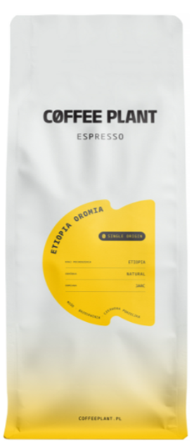 Kawa ziarnista Coffee Plant Etiopia Oromia Espresso 1 kg (5904800242330) - obraz 1