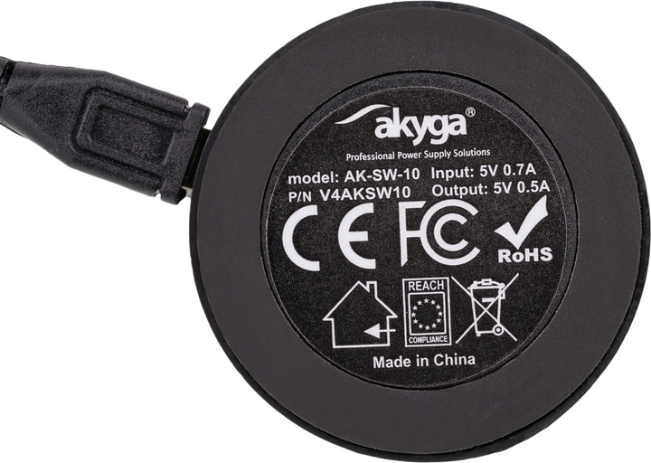 Podstawka ładująca AKYGA do ładowania Samsung Gear S2 / S3 1 m Black (AK-SW-10) - obraz 3