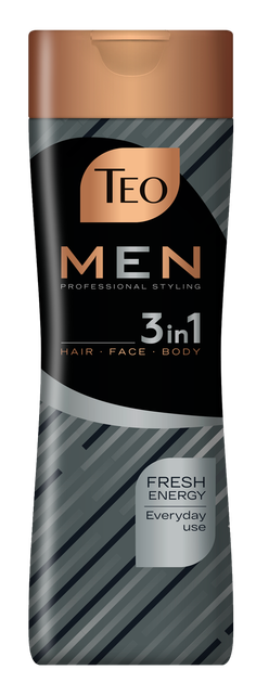 Шампунь Teo Beauty Men 3 In 1 Shampoo Fresh Energy 350 мл