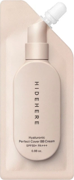 Крем ВВ Hidehere Hyaluronic SPF50 25 мл (8809563069163) - Фото 1 Крем ВВ Hidehere Hyaluronic SPF50 25 мл (8809563069163) - зображення 1