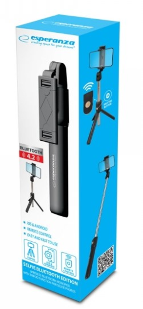 Monopod do selfie Esperanza Bluetooth (5901299960189) - obraz 7