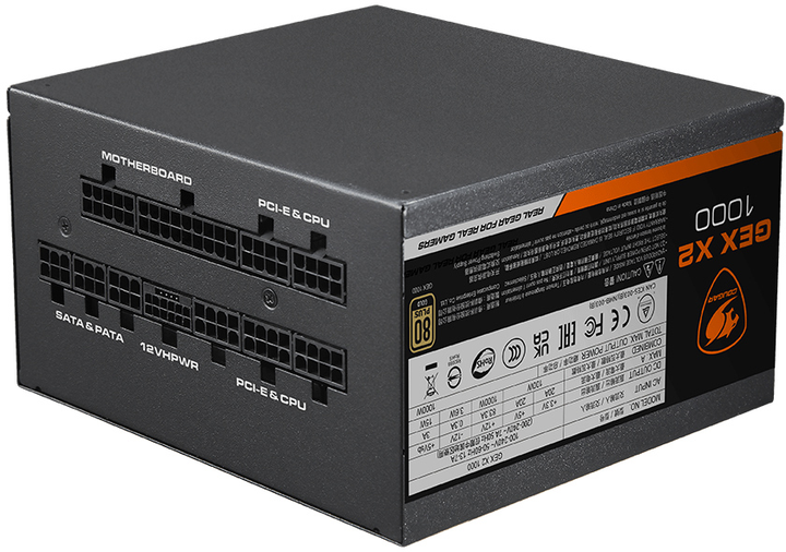 Zasilacz Cougar GEX X2 1000 W 80 Plus Gold (4710483775444) - obraz 4