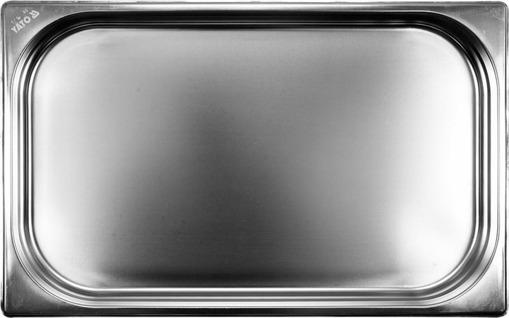 Pojemnik gastronomiczny Yato GN 1/1 stal nierdzewna 53x32.5x4 cm (5906083860911) - obraz 2