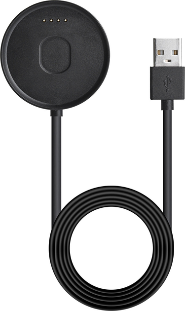 Kabel AKYGA do ładowania Mobvoi Ticwatch S2 / Ticwatch E2 1 m Black (AK-SW-57) - obraz 1