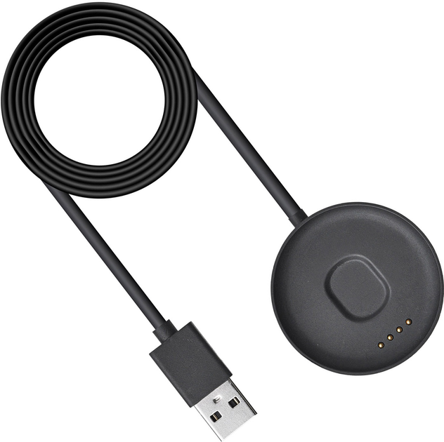 Kabel AKYGA do ładowania Mobvoi Ticwatch C2 1 m Black (AK-SW-58) - obraz 1