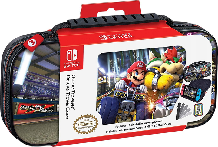 Etui Nacon Nintendo Switch Lite/OLED Travel Case Mario Kart (0663293110889) - obraz 2