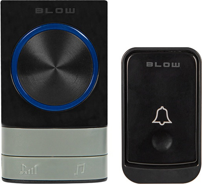 Bezprzewodowy dzwonek Blow AP-11 Czarny (5900804146421) - obraz 1