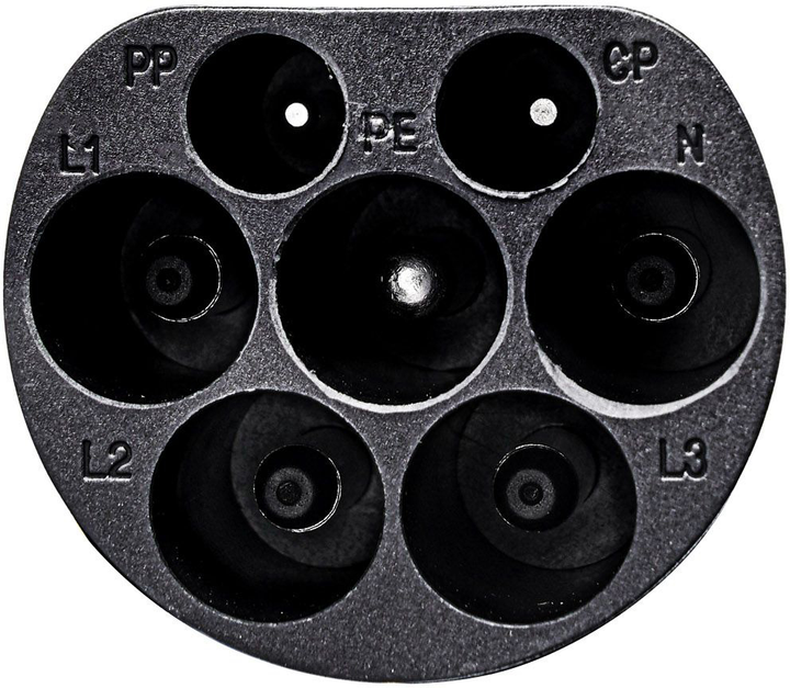 Wtyczka Akyga Type2 Male 32A (AK-SC-E03) - obraz 2