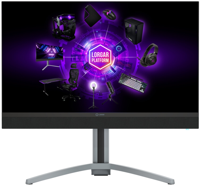 Монітор 27" Lorgar 27MP1 (LRG-27MP1U160-GY) - зображення 1