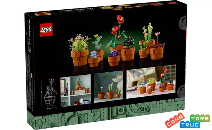 Конструктор Лего Иконс Миниатюрные Растение Lego Icons Mini Plants 10329 - изображение 2