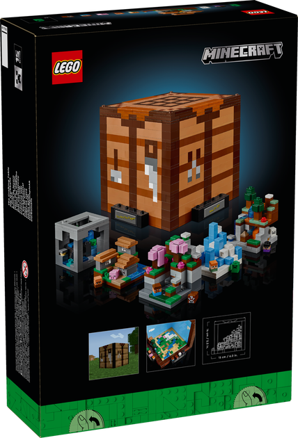 Лего Майнкрафт Верстак Коллекционный набор Lego Minecraft 21265 - Фото 2 Лего Майнкрафт Верстак Коллекционный набор Lego Minecraft 21265 - изображение 2
