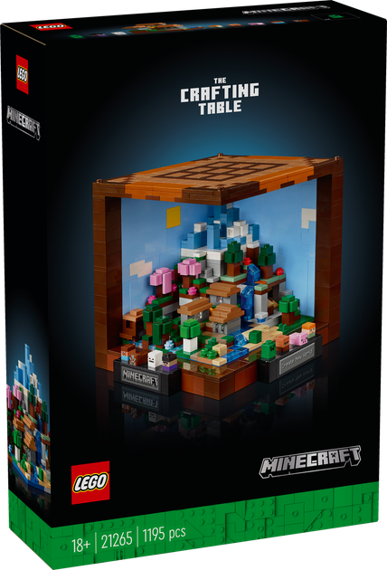Лего Майнкрафт Верстак Коллекционный набор Lego Minecraft 21265 - Фото 6 Лего Майнкрафт Верстак Коллекционный набор Lego Minecraft 21265 - изображение 6