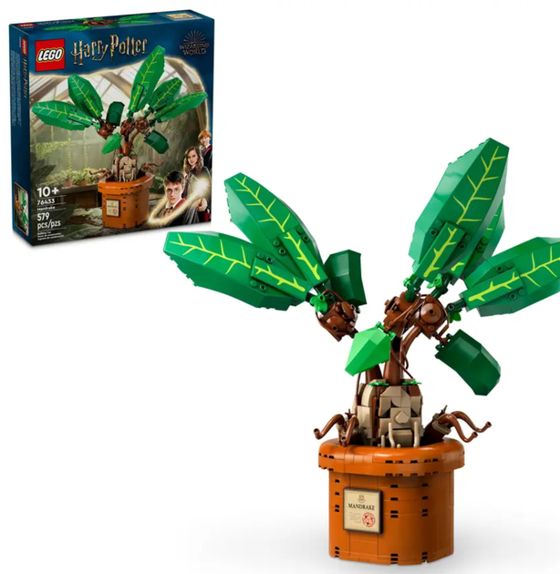 Конструктор Лего Гаррі Поттер Мандрагора Lego Harry Potter Mandrake 76433 - зображення 2