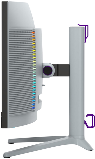 Monitor 27" Lorgar 34MP1 (LRG-34MP1W180C-GY) - obraz 8