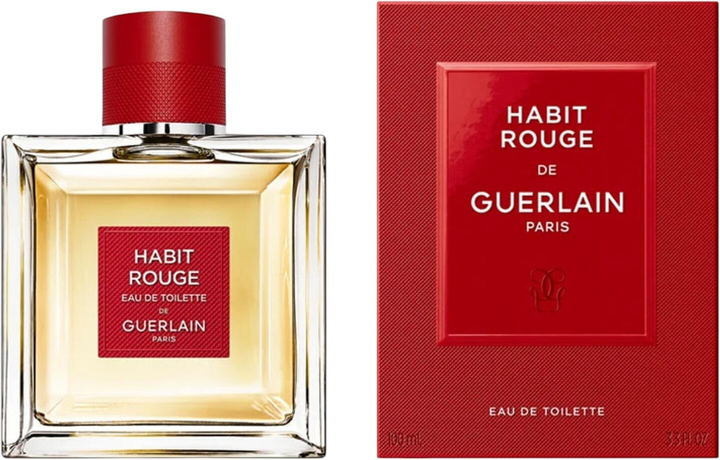 Woda toaletowa męska Guerlain Habit Rouge 2022 Edt 100 ml (3346470304826) - obraz 1