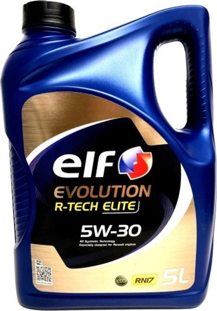 Olej silnikowy Elf Evolution FT R-Tech Elite 5W30 5 l (3425901097589) - obraz 1