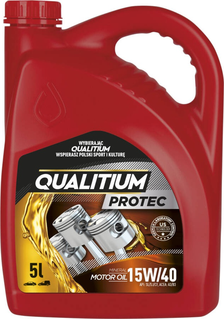 Моторне масло Qualitium Protec 15W40 5 л (5906749633750) - зображення 1