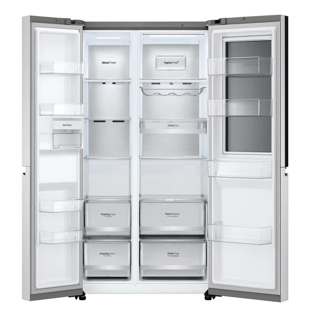Холодильник LG SBS GC-Q257CAFV, нерж (GC-Q257CAFV) - изображение 7