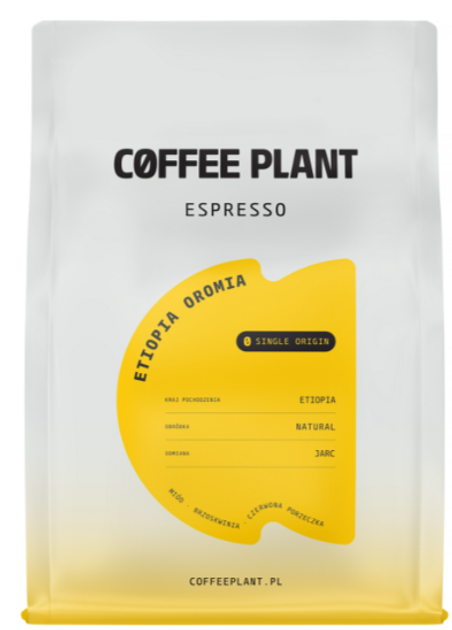 Kawa ziarnista Coffee Plant Etiopia Oromia Espresso 250 g (5904800242323) - obraz 1