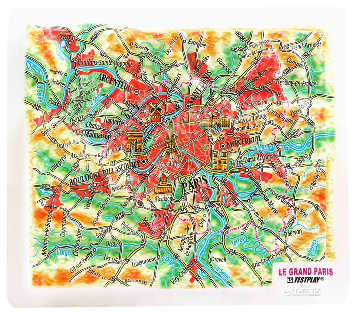 3d карта города