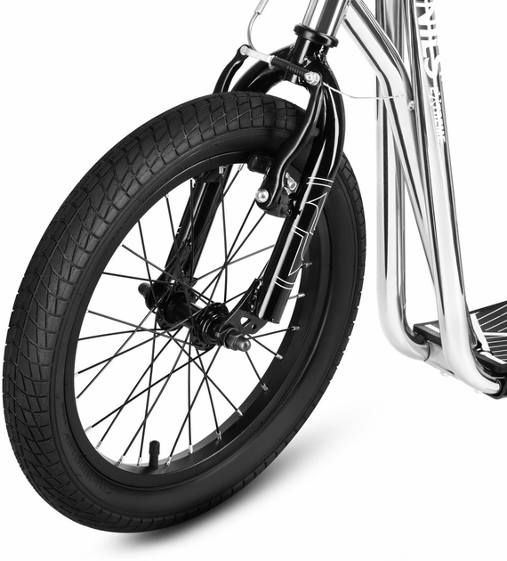Hulajnoga Nils Extreme WH10121 z kołami pompowanymi 16/12'' (5907695598179) - obraz 3