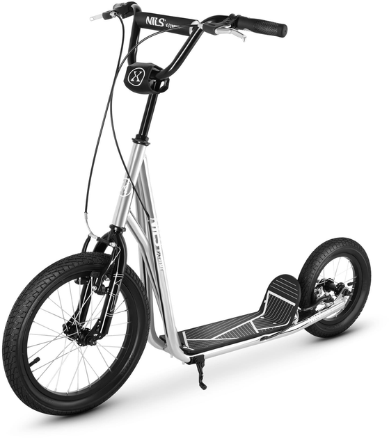 Hulajnoga Nils Extreme WH10121 z kołami pompowanymi 16/12'' (5907695598179) - obraz 9