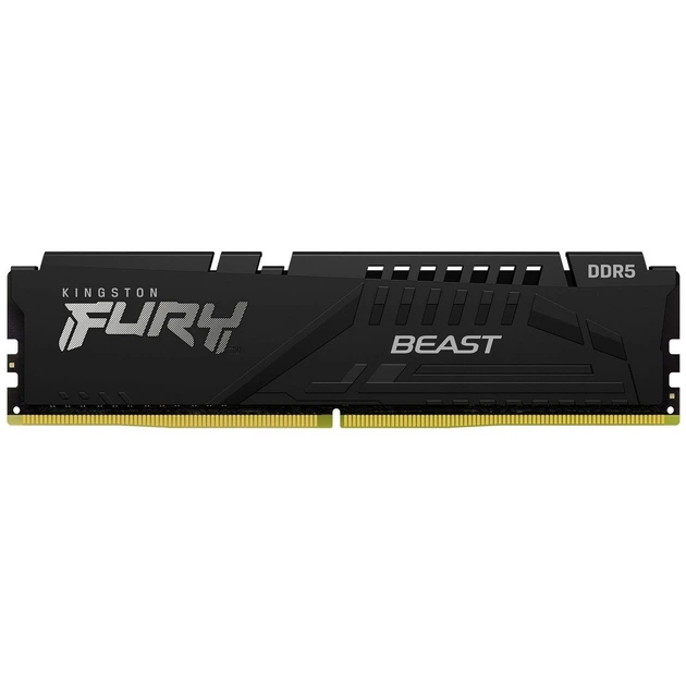 Модуль пам`ятi DDR5 32GB/6000 Kingston Fury Beast Чорний (KF560C36BBE-32) - Фото 6 Модуль пам`ятi DDR5 32GB/6000 Kingston Fury Beast Чорний (KF560C36BBE-32) - изображение 6