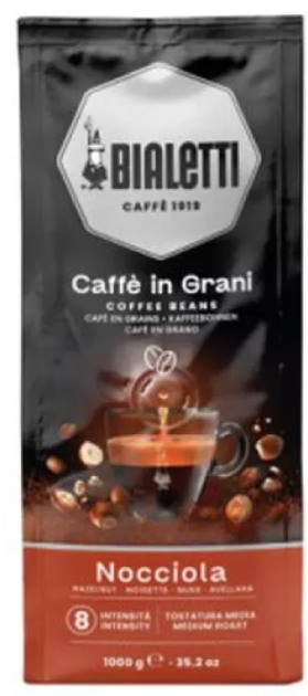 Кава в зернах Bialetti Esperto Grani Nocciola Espresso 1 кг (8006363076326) - зображення 1