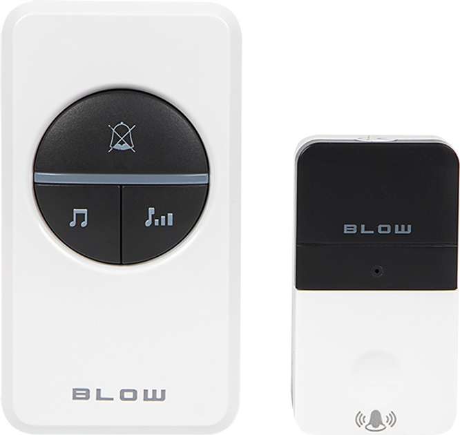 Бездротовий дверний дзвінок Blow KINETIC DK-11 Білий (5900804129165) - зображення 1