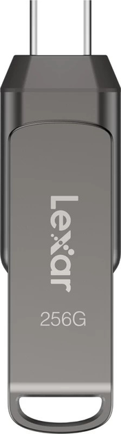 Pendrive Lexar JumpDrive Dual Drive D400 256GB USB 3.2 Type-C (LJDD400256G-BNQNG) - obraz 1