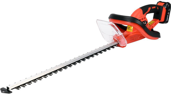Nożyce YATO do żywopłotu akumulatorowe Li-Ion 18 V 2 Ah 56 cm (YT-82832) - obraz 1