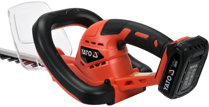 Nożyce YATO do żywopłotu akumulatorowe Li-Ion 18 V 2 Ah 56 cm (YT-82832) - obraz 3