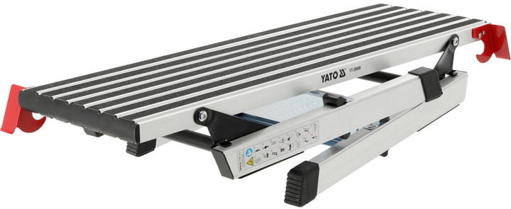 Rusztowanie składane YATO z platformą 960 x 305 mm wys. 490 mm (YT-30600) - obraz 3