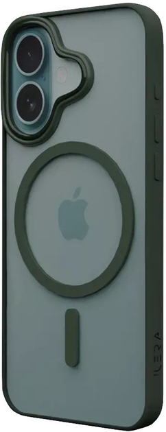 Etui plecki iLeraGo ColorAnt do Apple iPhone 16 Deep Green (ILGCACLCADG16) - obraz 1