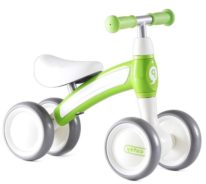Rowerek biegowy Qplay Cutey Green (5061047480915) - obraz 2