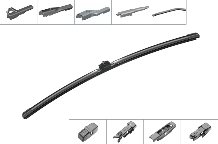 Щітка склоочисника Bosch Aerotwin Plus без шарнірів 530 мм (4047025275231) - зображення 6