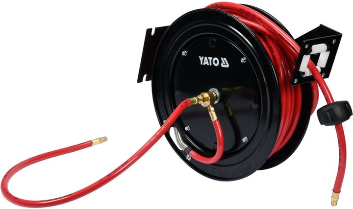 Przewód pneumatyczny Yato YT-24250 9.5 mm x 15 m na zwijaku (5906083058110) - obraz 2