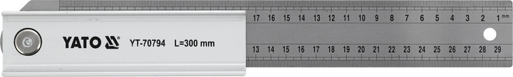 Kątownik regulowany Yato YT-70794 90°-45°-135° 300 mm ze stopką 160 mm (5906083082061) - obraz 2