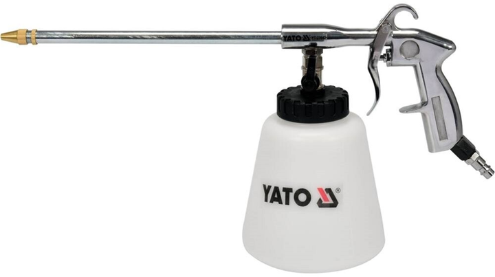 Pistolet pneumatyczny do tworzenia piany Yato YT-23640 zbiornik 1 l dysza 220 mm 113 l/min 0.62 MPa (5906083051401) - obraz 2