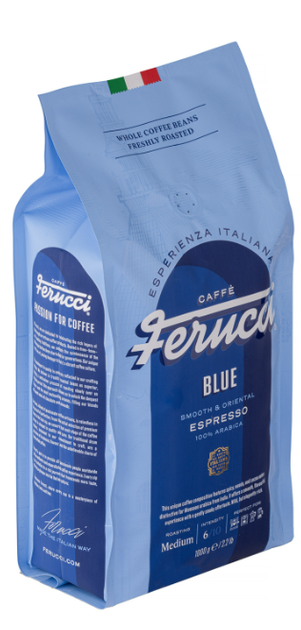 Кава в зернах Ferucci Blue Espresso 1 кг (5905215161445) - зображення 3