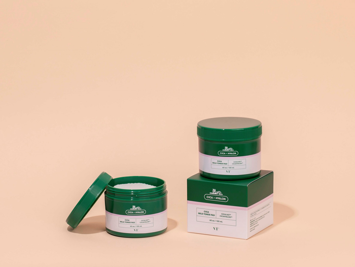 Płatki do twarzy Vt Cosmetics Cica złuszczające 60 szt (8809695670640) - obraz 3