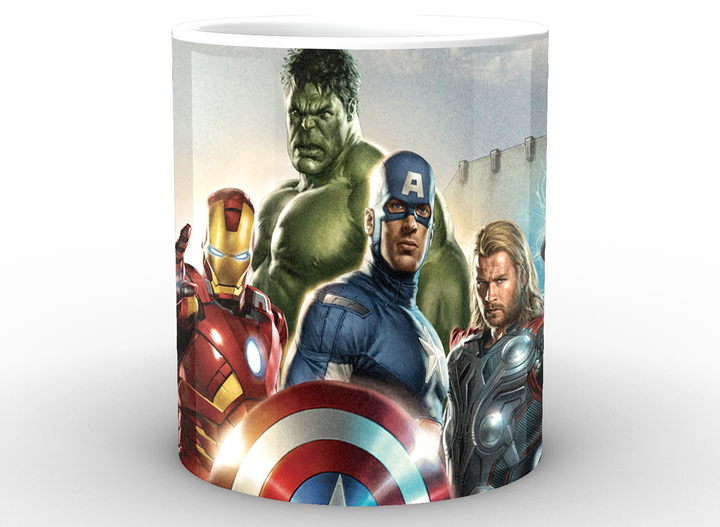 Кухоль GeekLand Месники Avengers постер AG.02.002 - Фото 2 Кухоль GeekLand Месники Avengers постер AG.02.002 - зображення 2