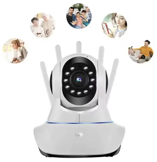 Wi-Fi камера видеонаблюдения 5 антенн HD 1080P с ночным видением и автослежением PIX-LINK GT5 (ip-cam5) - Фото 1 Wi-Fi камера видеонаблюдения 5 антенн HD 1080P с ночным видением и автослежением PIX-LINK GT5 (ip-cam5) - изображение 1