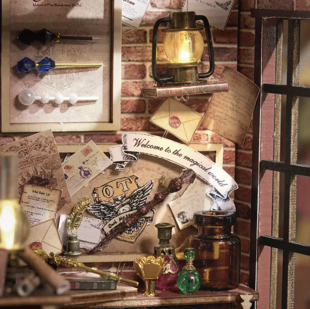 Book Nook DIY Harry Potter - Румбокс 