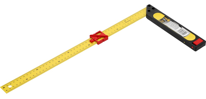Kątownik z podpórką VOREL 500 mm (5906083185021) - obraz 2
